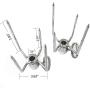 BBQ Grill Rotisserie Replacement Parts Rotisery AC Motor Plus Universal Rotisery Spit Meat Forks for Weber Grill Pro Rotisserie