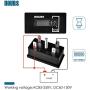 Runleader Digital Hour Meter Gauge, AC85-250V, DC60-150V, Resettable Hours,Solid State Display for Lawn Tractor Outboards Motor Boat Forklift Go-Kart Snowblower Log Splitter