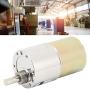 XD-37GB520 DC Reduction Motor , Controllers Motor Speed Controllers Electric Gearbox with Bracket Governor Adjustable Low Speed 24V CW/CCW for Micro Machinery[5rpm/min ]