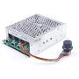 KNACRO 12V 24V 36V 48V 60A Stepless DC Motor Speed Controller Forward Reverse Controller Digital Display Governor Switch Metal Shell Case