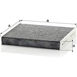 MANN-FILTER CUK 1919 Cabin Air Filter - Pollen Filter with Activated Carbon