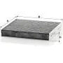 MANN-FILTER CUK 1919 Cabin Air Filter - Pollen Filter with Activated Carbon MANN-FILTER CUK 1919 Cabin Air Filter - Pollen Filter with Activated Carbon