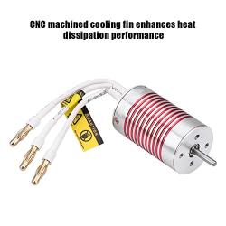 Motor ESC Combo, superss hobby Platinum 2845 4370KV Brushless Waterproof Motor 45A ESC for 1/12 1/14 RC Car