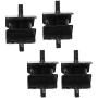 4Pcs Anti Vibration Mount Leg 186F 5KW Diesel Generator Accessories Replacement High Quality Anti Vibration Parts