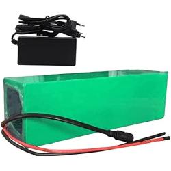 Wnicek 36V 10000mAh 10S 4P Electric Bicycles Battery Pack 10AH Lithium Battery Pack for 750W 500W 350W 250W 200W Motors for Electric Scooters Electric Tools with Charger