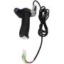 Alomejor 1000W Motor Brushed Controller with Throttle Twist Grips Display for Electric Bike Tricycle Scooter