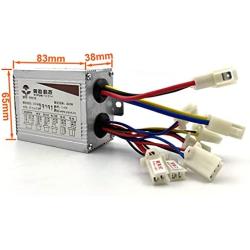 L-faster 24V 36V 350W Disc Brake Motor Kit for Left Drive Installation 350W Brush Motor Controller Brake Sensor Lamp