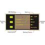 AILI DC Programmable Meter Controller 0-200V 0-400A Volt Amp Power Ah Auto Shut Down Car Motor Boat Motorhome Solar Wind HHO Power