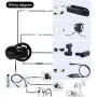 BAFANG BBS02B 48V/36V 500W Ebike Motor with LCD Display 8fun Mid Drive Electric Bike Conversion Kits