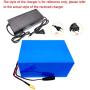 Wnicek 72V Ebike Lithium Battery 20Ah 30Ah 40Ah 50Ah 60Ah Waterproof Lithium-ion Battery Pack Customizable Battery Pack Fit for 1000W-5600W Bike Motors with Charger and BMS