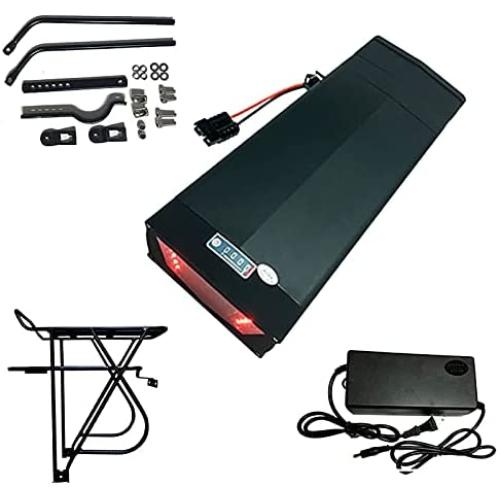 Jieoto 48V 36V Ebike Battery 12AH 15AH 18AH 20AH 22.5AH 24AH 25AH 27AH 30AH 33AH Lithium-Ion Electric Bike Battery Pack for 200W to 1000W Bike Motor for Mountain Bicycle Cross Bike