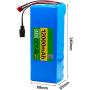 SHENGANG E-Bike Lithium-Ion Battery Pack 48V 12Ah with 54.6V Charger and BMS,XT60, for 250W/350W/500W/750W/1000W Electric Bicycle/Scooter Motor,T60