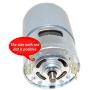 CHANCS Permanent Magnet DC 12V 775 Motor 12V/24V DC Mini Gear Motor High Speed 10000RPM/20000RPM Gear Motor Electronic Compone