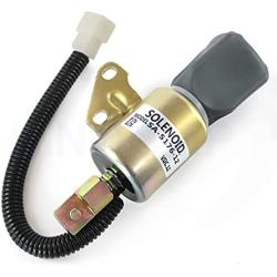 1756ES-12SUC5B1S5 SA-5176-12 12V Fuel Shut Off Valve - SINOCMP SA-5176-12 Stop Solenoid For Kubota Fuel Shutdown Solenoid Parts, 3 Month Warranty