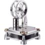 STPCTOU Low Temperature Stirling Engine Motor Steam Heat Education Model Toy Kit Class Teaching Stirling Engine Kit for Adults Desktop Educational Toy Collection Unique Gift for Engineers D16-C