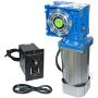 Bemonoc AC 110V 180W Electric Turbine Worm Geared Reducer High Speed 280 RPM with 110V AC Speed Controller Kits