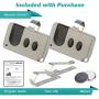 2 Garage Door Remote for Sears Craftsman (53753 139.53753)