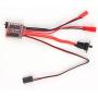 Vehicles-OCS RC ESC 20A Brush Motor Speed Controller w/Brake for RC Car Boat Tank New Levert