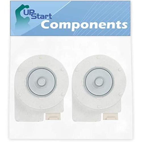 2-Pack DA31-00146E Evaporator Fan Motor Replacement for Samsung RF26XAEWP/XAA Refrigerator - Compatible with DA31-00146E Fan Motor - UpStart Components Brand