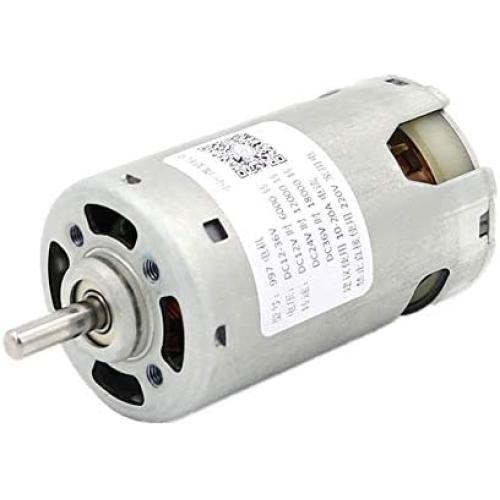 Nuojie Electronic Components Motor 997 Powerful DC Motor 12-36V High Speed Motor, Silent Ball Bearing Motor (Speed(RPM) : 6000 18000RPM)