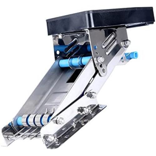 Amarine Made 7.5hp-20hp Heavy Duty Stainless Steel Marine Outboard Auxiliary Boat Motor Bracket