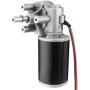 uxcell DC24V 80W 50RPM 6N.M Reversible Worm Gear Motor High Torque Speed Reducing Electric Gearbox Motor-JCF63R