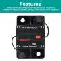 200 Amp Circuit Breaker,Waterproof,with Manual Reset,12V-48V DC, for Car Marine Trolling Motors Boat ATV Manual Power Protect and Automotive Marine Boat Audio System Protection