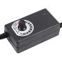 Fincos AC to DC Adapter 3-12V 2A Adjustable Power Supply Motor Speed Controller with US Plug
