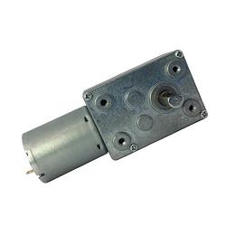 BEMONOC Small 12 Volt Gear Motor High Speed Worm Geared Motor 110 RPM for Robot Parts