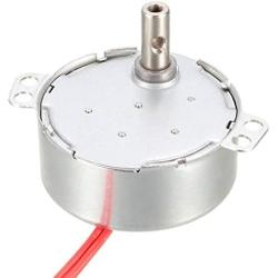 uxcell Synchronous Motor AC 24V 5-6RPM 50-60Hz CCW/CW 4W Reduction Gear Motor