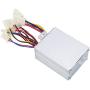 Motor Controller 24v 500w Brushed Controller Box Battery Connector Aluminum Alloy Brushed Bike Brush Motor Control Box
