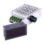 Variable Speed Motor,Router Speed Controller,Digital Display Ccm6ds-d Dc Motor Speed Controller,12v-80v Dc 30a Pwm LCD Display Speed Controller for Electric Motor with Case
