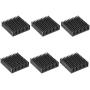 uxcell Electronic Radiators Heatsink for Stepper Motor,3D Printer 40x40x11mm Black 6pcs