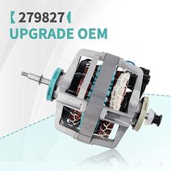279827 Dryer Drive Motor (OEM), Compatible with Whirlpool, Kenmore, KitchenAid, Maytag, Estate Etc Dryer, Replaces Part Numbers 336351, 337099, 337100, AP3094245 etc. (3 Year Warranty)
