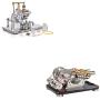 Sunnytech Hot Air Stirling Engine Motor Generator Education Toy Electricity SC02M-M16-22-D