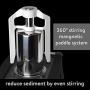 Royal-Kincool Corolla-1S Single 3.2 Gallon Bowl Refrigerated Juice Dispensers Beverage Dispenser Ice Tea Drink Machine Equipped with Thermostat Controller for Restaurant Hotel Party, 12L, Black, 120V