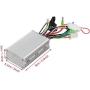 Brushless Controller 36V/48V 350W Aluminium Alloy E-Bike Brushless Motor Controller for Scooter Electric Bicycle