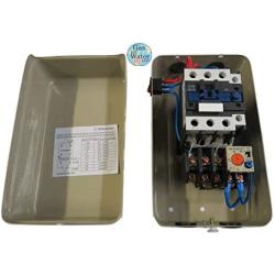 Magnetic Electric Motor Starter Control 5 Hp Single Phase 220/240v 22-34a with On/off Switch