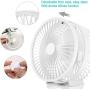 Mywill 8-Inch Portable Fan with Remote Control Timer Power Bank and Night Light, 30 Working Hours USB Rechargeable Fan, 12 Speeds with Multi Natural Wind, for Home Baby Office Outdoor Camp Golf Yoga Travel Use, Power Failure Emergency Use (White) Mywill 8-Inch Portable Fan with Remote Control Timer Power Bank and Night Light, 30 Working Hours USB Rechargeable Fan, 12 Speeds with Multi Natural Wind, for Home Baby Office Outdoor Camp Golf Yoga Travel Use, Power Failure Emergency Use (White)