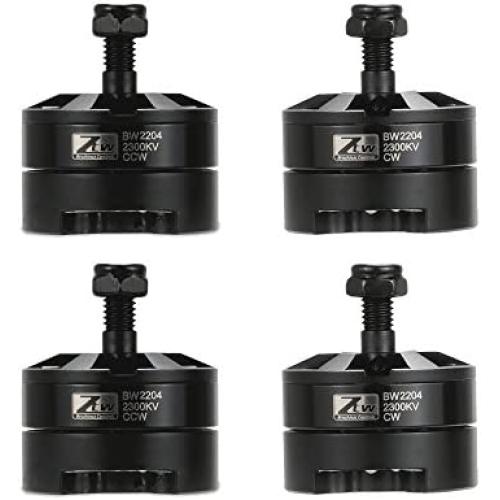 Jimi 2 Pairs Original ZTW Black Widow 2204 2300KV Brushless CW/CCW Motor with Built-in 18A ESC 2 in 1 Series for QAV250 Racing Drone