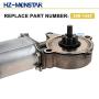 HZ-MONSTAR Electric RV Entry Step Motor 300-1457 1010002326 Compatible with 25 24 Series RV Step Motor, All Electric Step Replaces 369506 094707-05-701