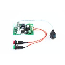 KNACRO PWM DC Motor Controller SRA-05VDC-CL10A 6-30V 6V 12V 24V 10A Electric Pusher Motor Speed Controller Forward/Reverse Maximum Power 200W