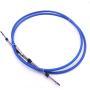 ABA-CABLE-08-GY Outboard Engine Remote Control Throttle Shift Cable 8ft for Yamaha Boat Motor Steering System 2.438m Blue, Universal Type 3300/33C