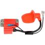 HIAORS Red Racing Ignition Coil with L7T Spark Plug for 2 Stroke 47cc 49cc Engine Kids Mini Moto Quad ATV 4 Wheeler Pocket Dirt Bike Minimoto Chopper Scooter GO Cart