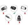 48V Battery Charger for Electric Bicycle Motor Bike - 3 Holes Plug AC Adapter