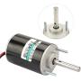 12V/24V 30W CW/CCW Permanent Magnet DC Motor Reversible Electric Gear Motor High Speed for DIY Generator (24V 6000RPM)