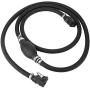 Marine Fuel Line Assembly, Marine Johnson 3/8in Boat Motor Fuel Gas Hose Line Assembly Primer Bulb Connector