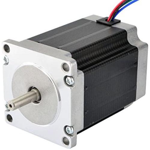 STEPPERONLINE CNC Stepper Motor Nema 23 Bipolar 2.8A 269oz.in/1.9Nm CNC Mill Lathe Router
