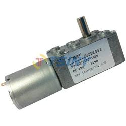 Dc 12v Worm Gear Motor of Miniature 5 RPM Metal 6mm Shaft