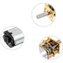 Mini DC Gearwheel Gear Motor 6V 600RPM N20 Motor for Robot Wheel, DIY Toys, RC Cars - (2 PCS)